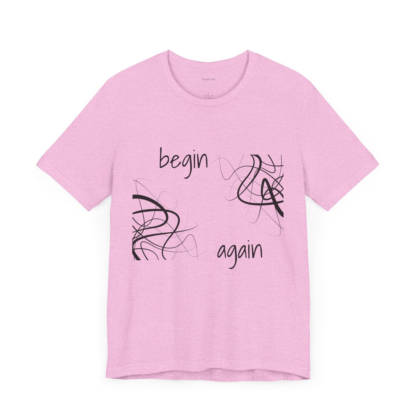 Begin Again - Unisex Jersey Short Sleeve Tee