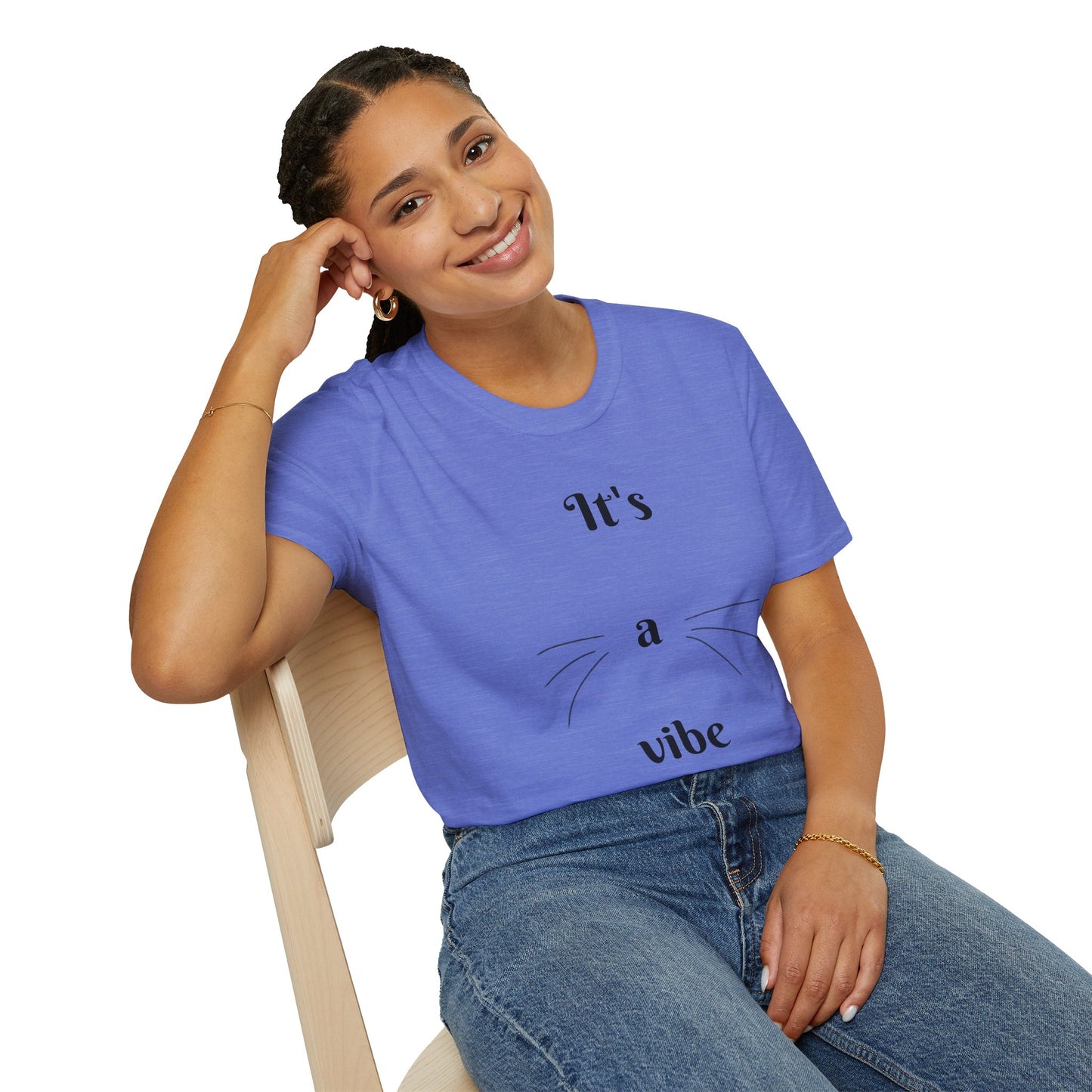 It's a vibe - Unisex Softstyle T-Shirt 100% Cotton Graphic