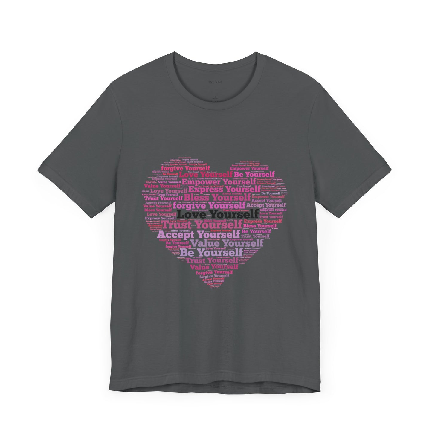 Love - Trust - Accept Yourself- Unisex Jersey Short Sleeve Tee
