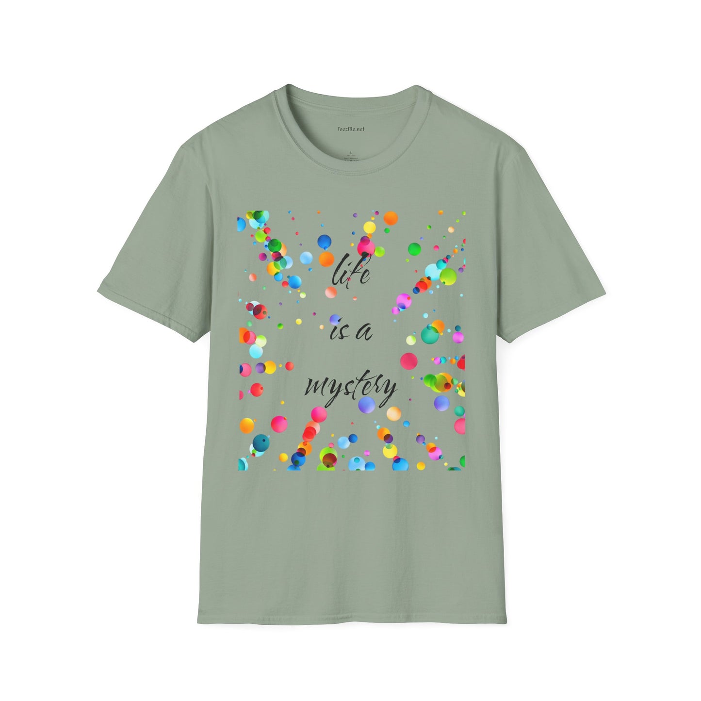 Life is a mystery - Unisex Softstyle T-Shirt 100% Cotton Graphic