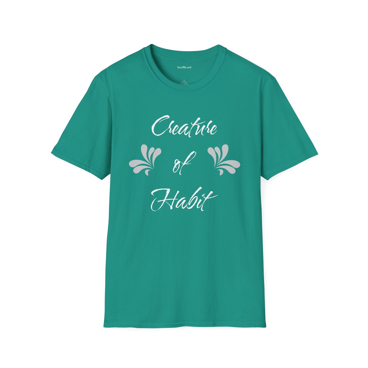 Creature of Habit - Unisex Softstyle T-Shirt 100% Cotton Graphic