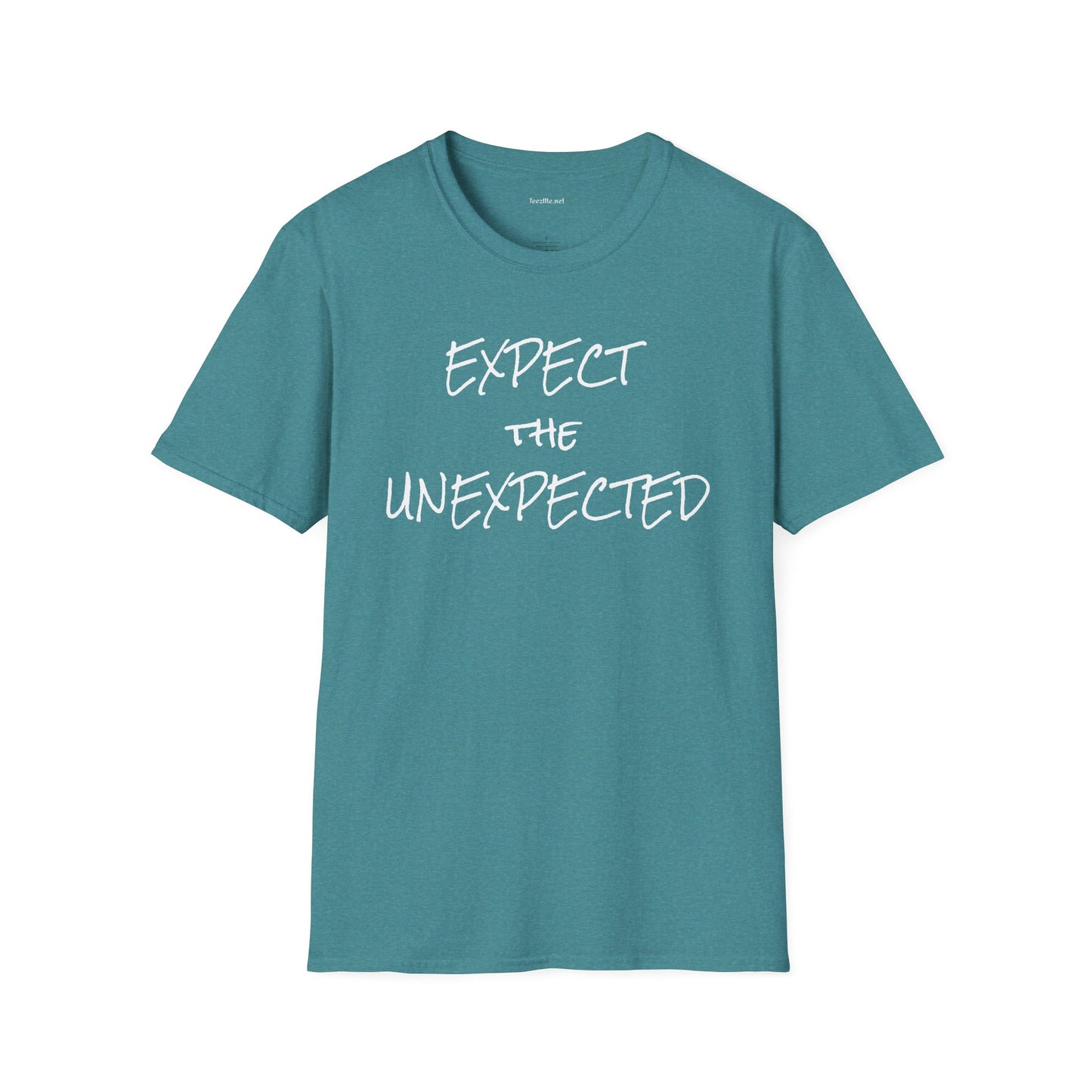 EXPECT THE UNEXPECTED - Unisex Softstyle T-Shirt 100% Cotton Graphic