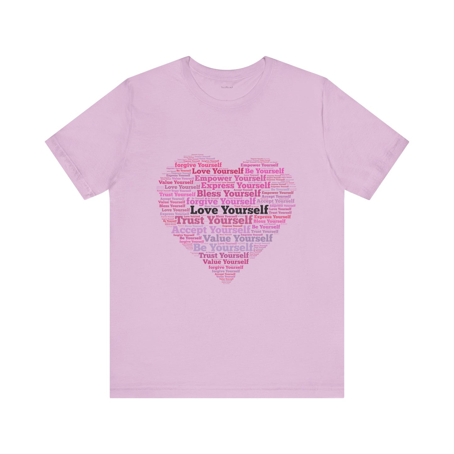 Love - Trust - Accept Yourself- Unisex Jersey Short Sleeve Tee