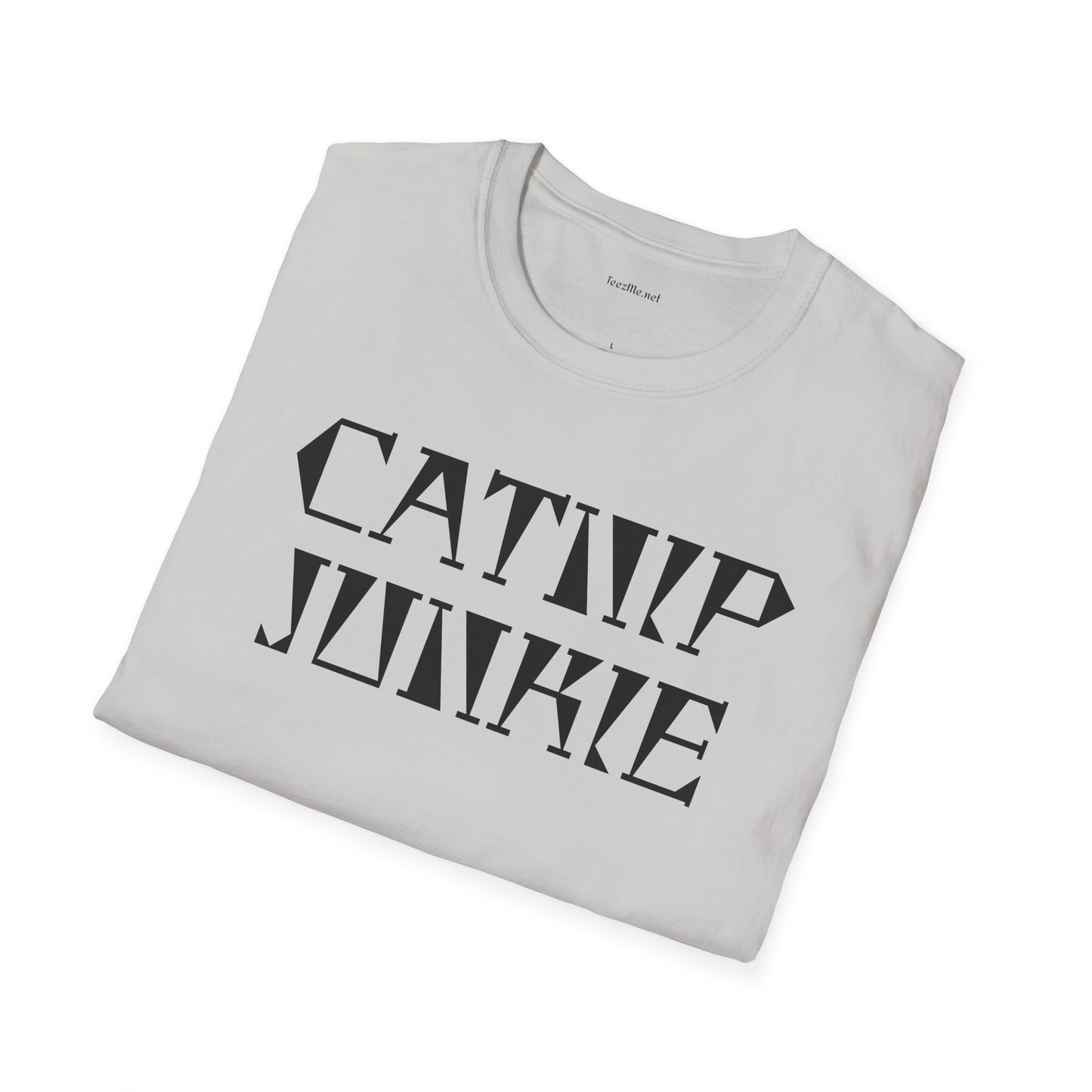 Catnip Junkie - Unisex Softstyle T-Shirt 100% Cotton Graphic