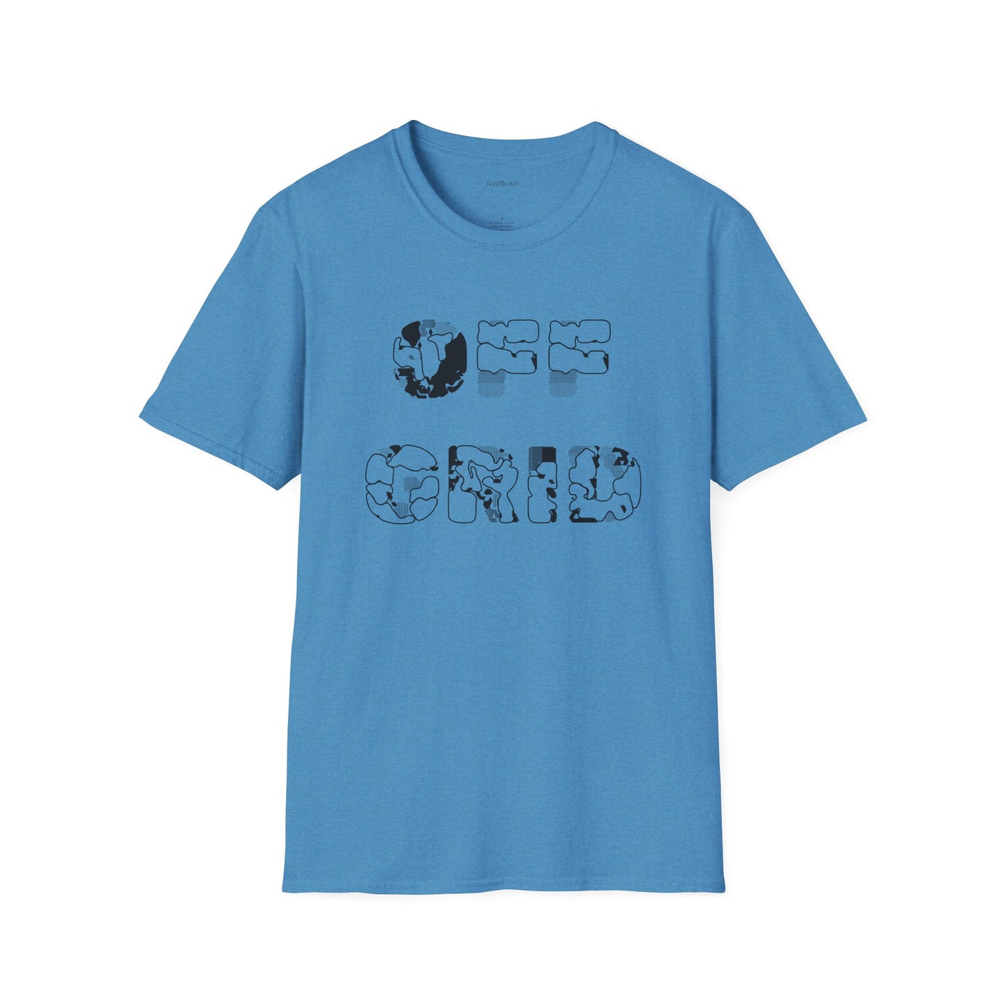 OFF GRID - Unisex Softstyle T-Shirt 100% Cotton Graphic