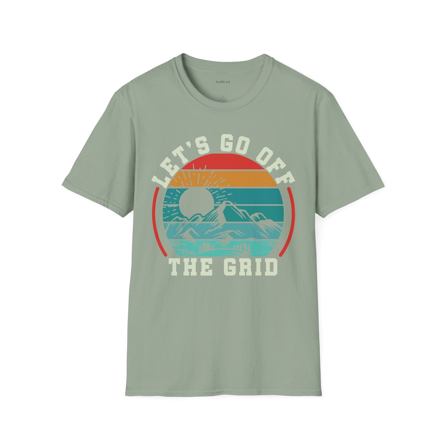 Off Grid - Unisex Softstyle T-Shirt 100% Cotton Graphic