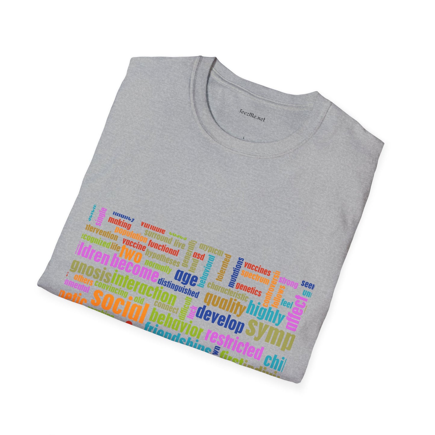 AUTISM speaks- Unisex Softstyle T-Shirt 100% Cotton Graphic