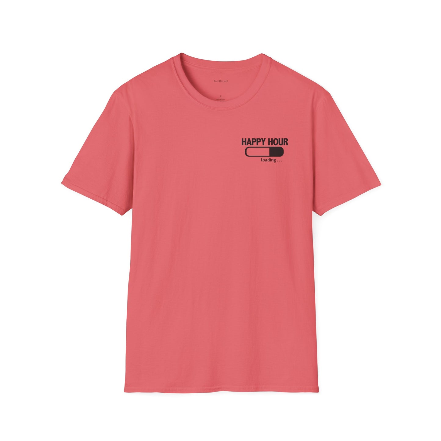 Happy Hour - Unisex Softstyle T-Shirt 100% Cotton Graphic