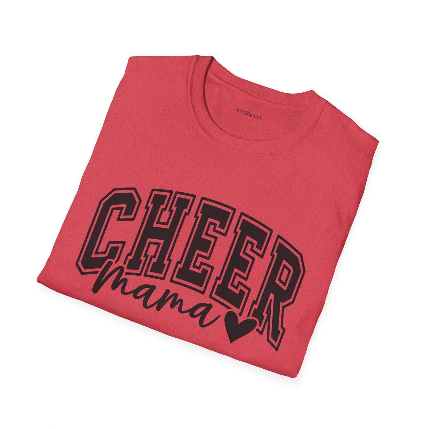 Cheer Mama Unisex Soft Style T-Shirt 100% Cotton Graphic