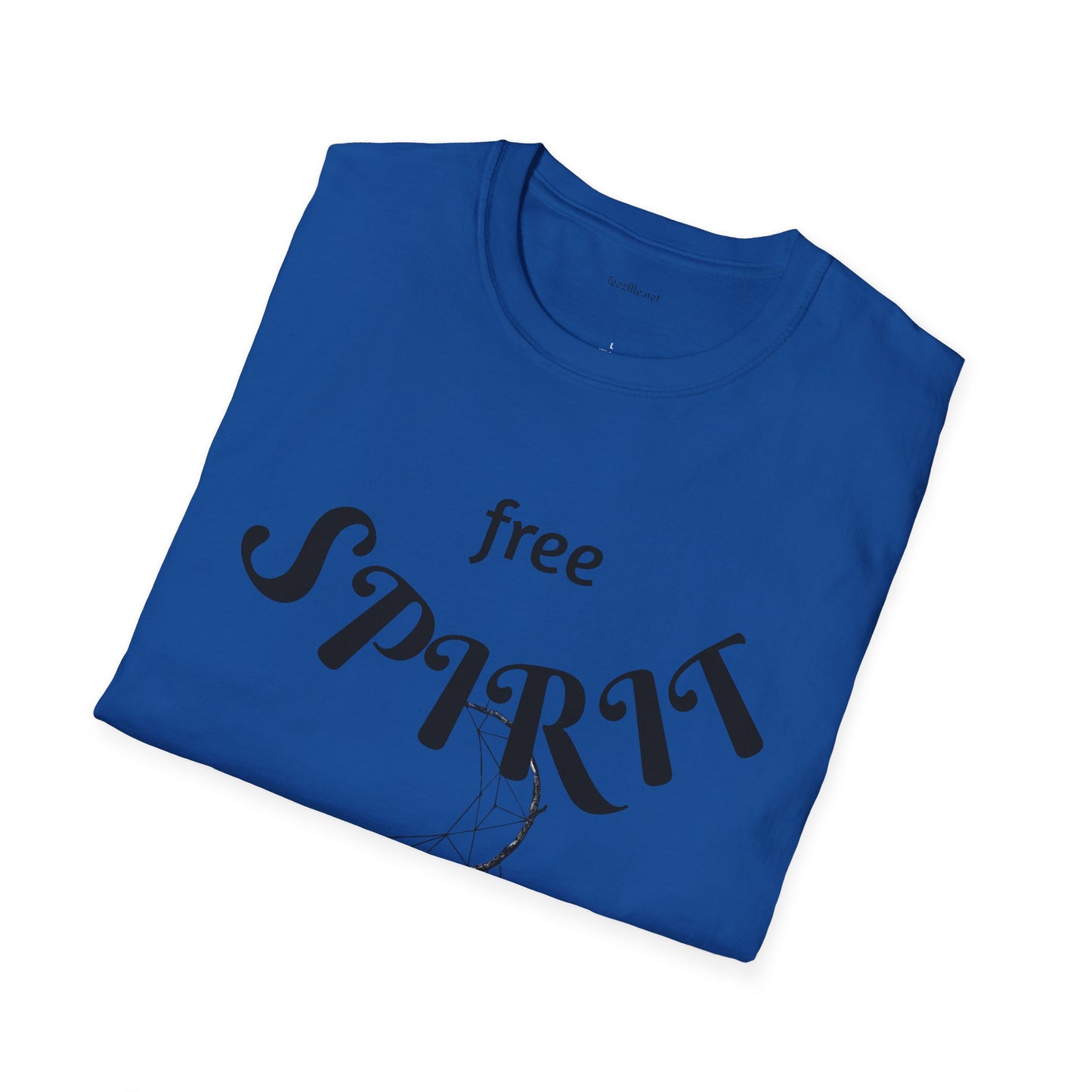 free SPIRIT - Unisex Softstyle T-Shirt 100% Cotton Graphic