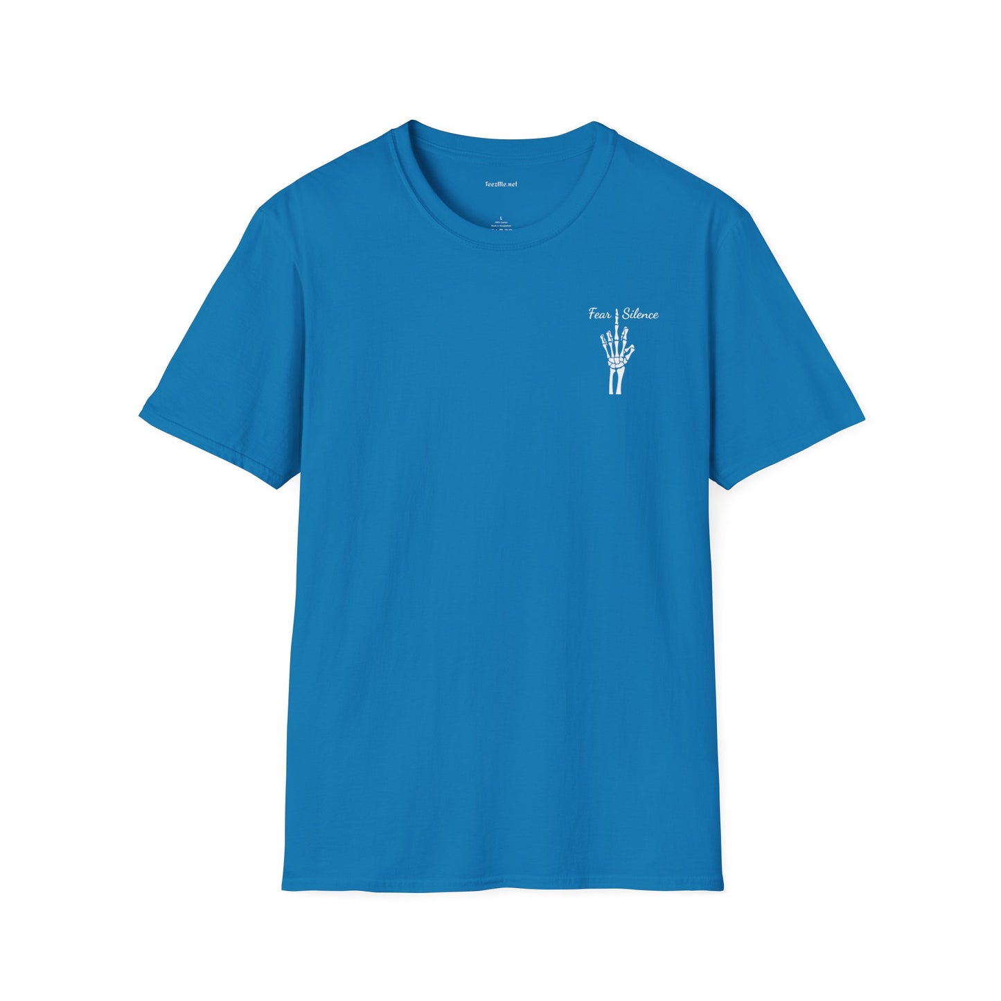 Fear Silence - Unisex Softstyle T-Shirt 100% Cotton Graphic