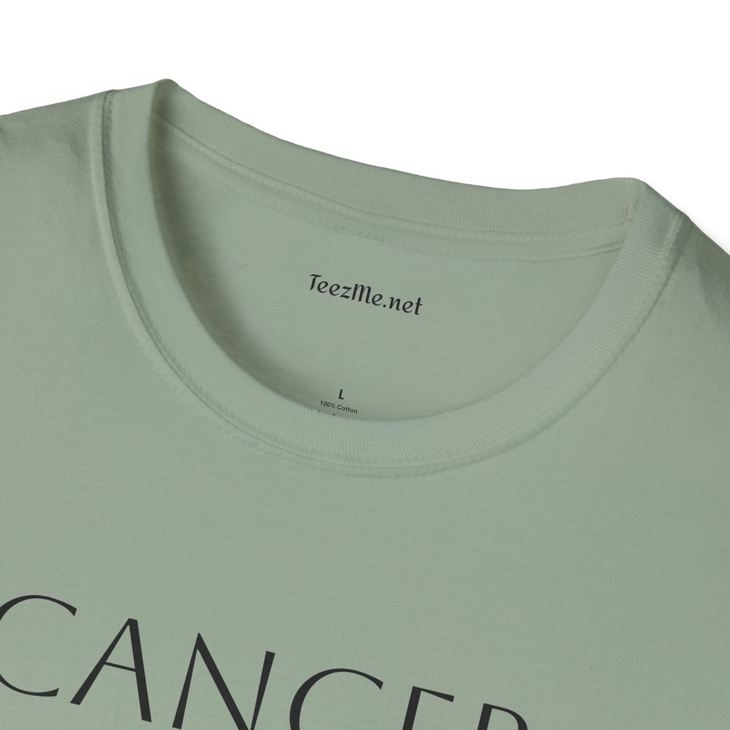 CANCER - Unisex Softstyle T-Shirt 100% Cotton Graphic