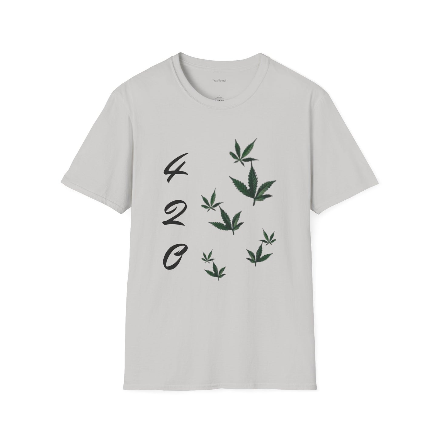 420 - Unisex Softstyle T-Shirt 100% Cotton Graphic #weed #cannabis