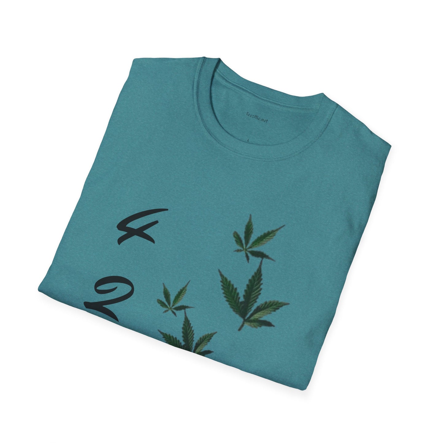 420 - Unisex Softstyle T-Shirt 100% Cotton Graphic #weed #cannabis