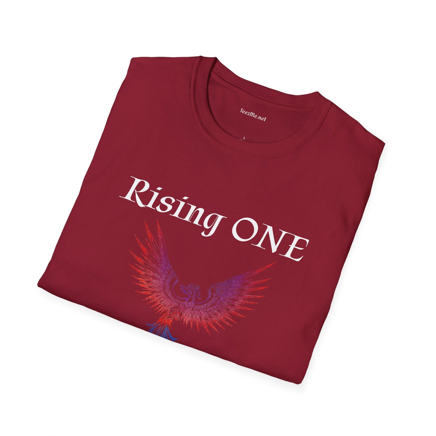 Rising ONE - Unisex Softstyle T-Shirt 100% Cotton Graphic