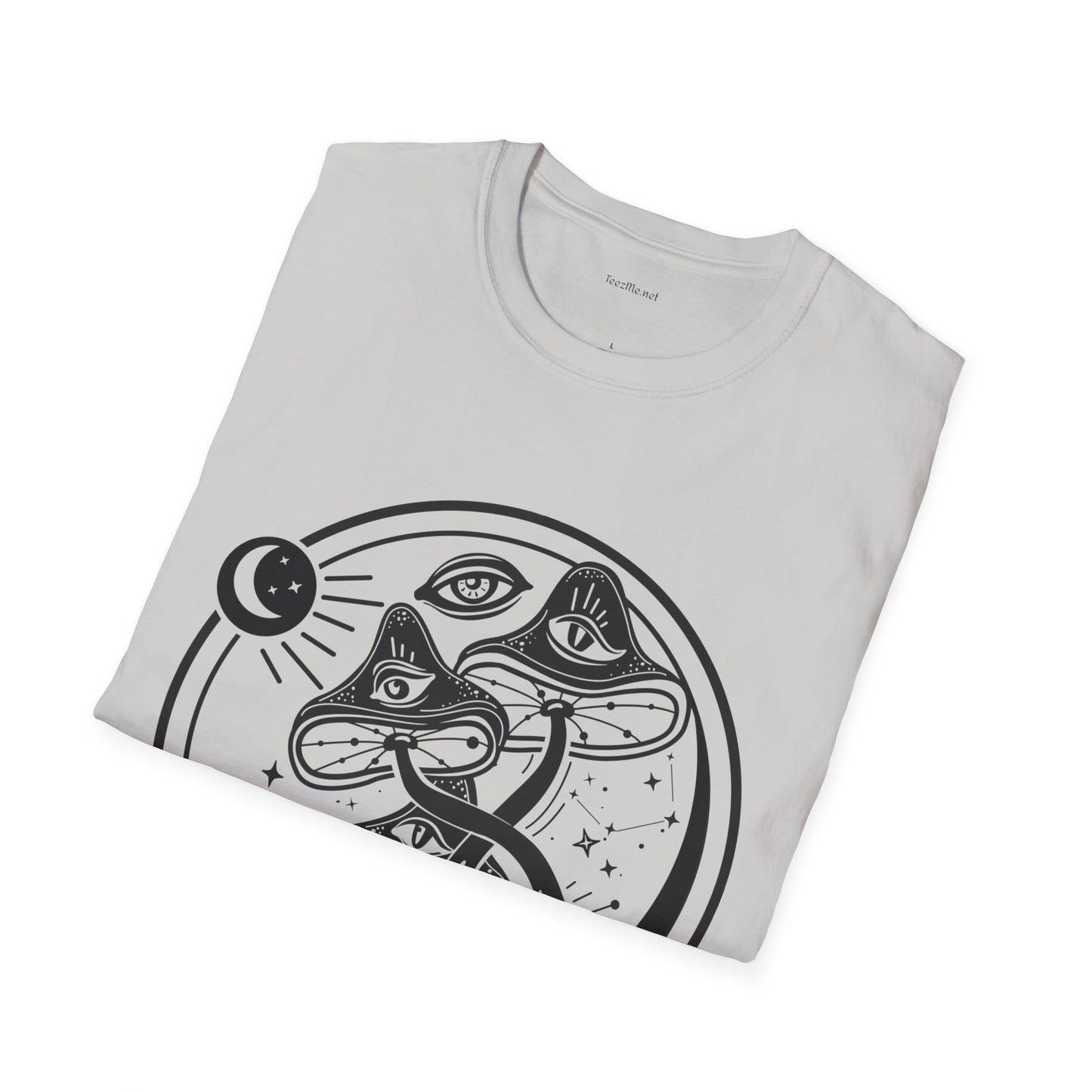 Mushrooms - Unisex Softstyle T-Shirt 100% Cotton Graphic