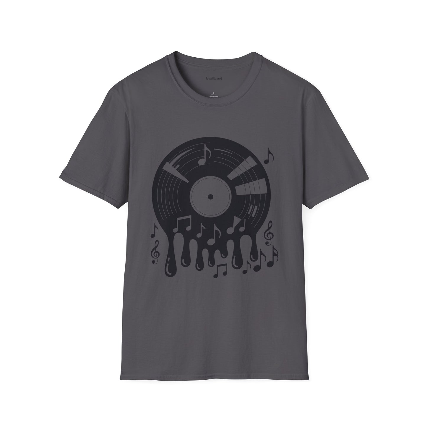 Spinning Vinyl Unisex Softstyle T-Shirt 100% Cotton Graphic