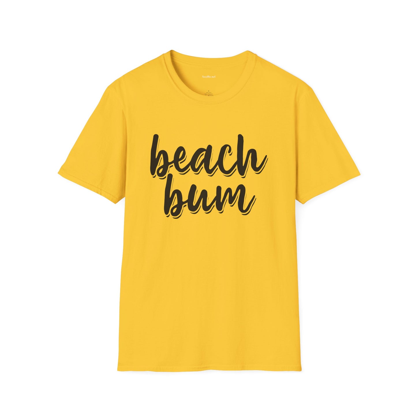 Beach Bum - Unisex Softstyle T-Shirt 100% Cotton Graphic (1)