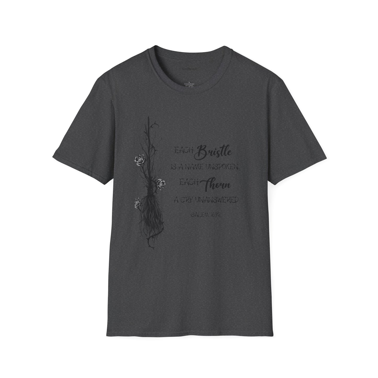 Each Bristle is a Name Unknown Unisex Softstyle T-Shirt 100% Cotton Graphic