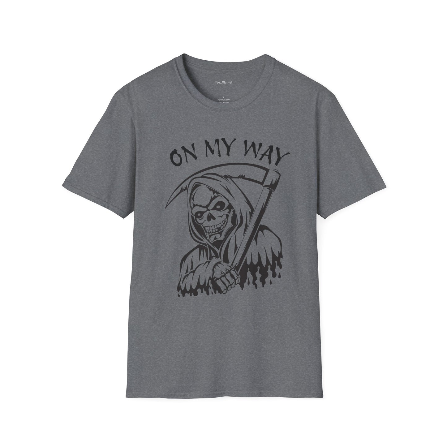 On My Way - Unisex Softstyle T-Shirt 100% Cotton Graphic
