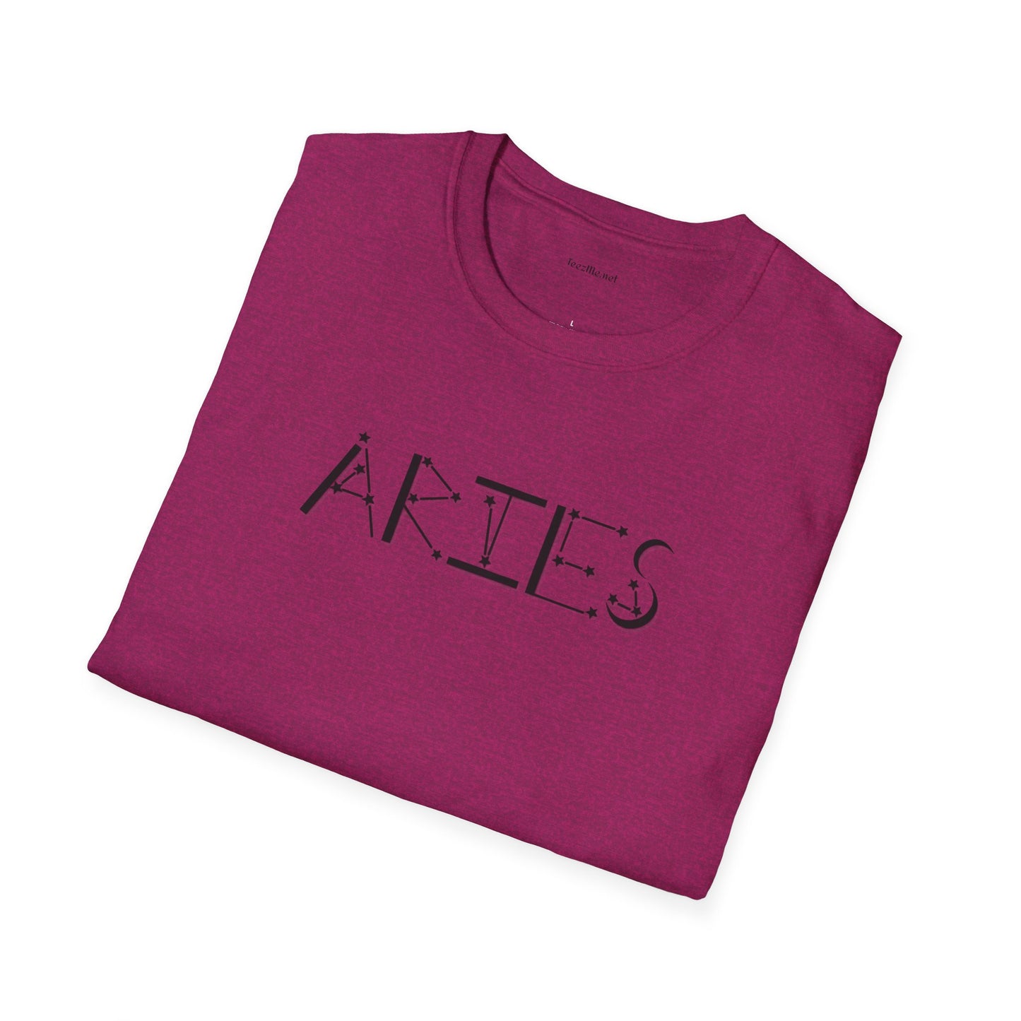 Aries Zodiac - Unisex Softstyle T-Shirt 100% Cotton Graphic