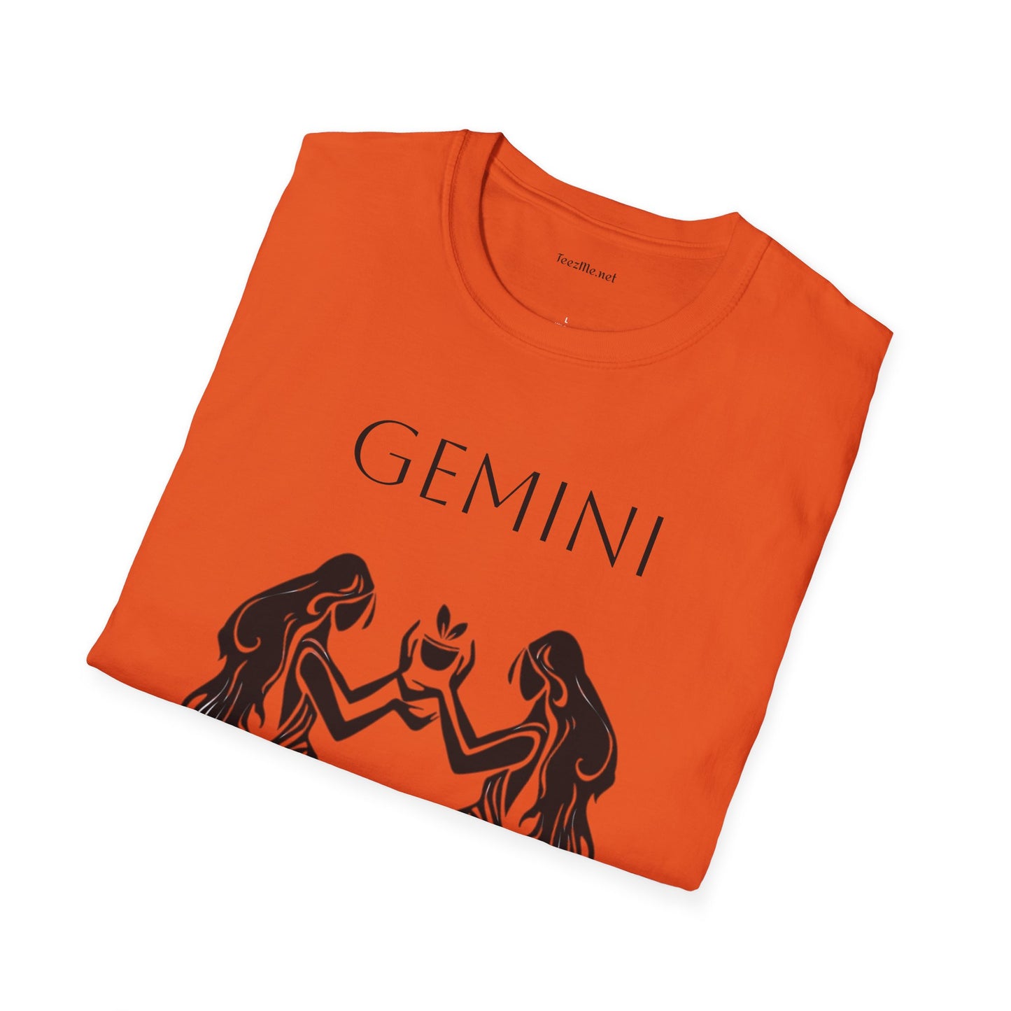GEMINI- Unisex Softstyle T-Shirt 100% Cotton Graphic