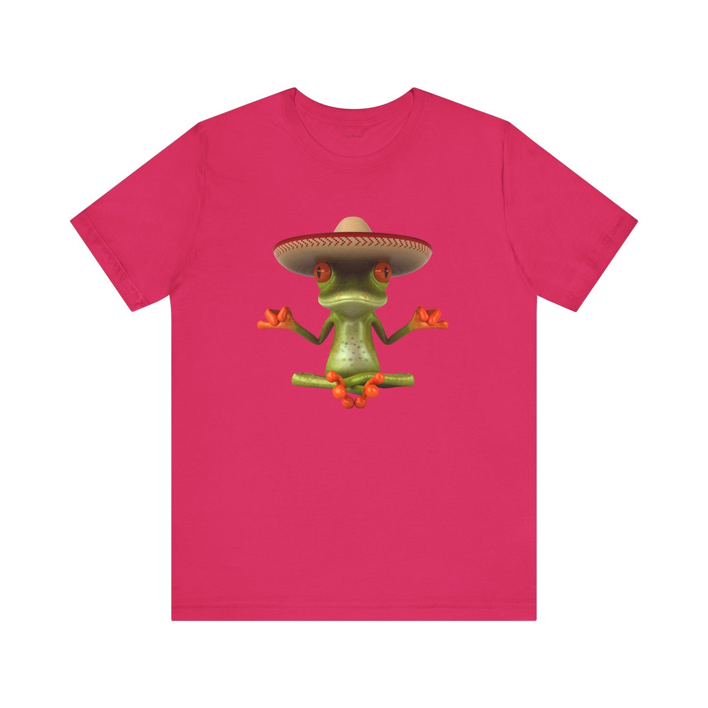 Frog Meditating - Unisex Jersey Short Sleeve Tee