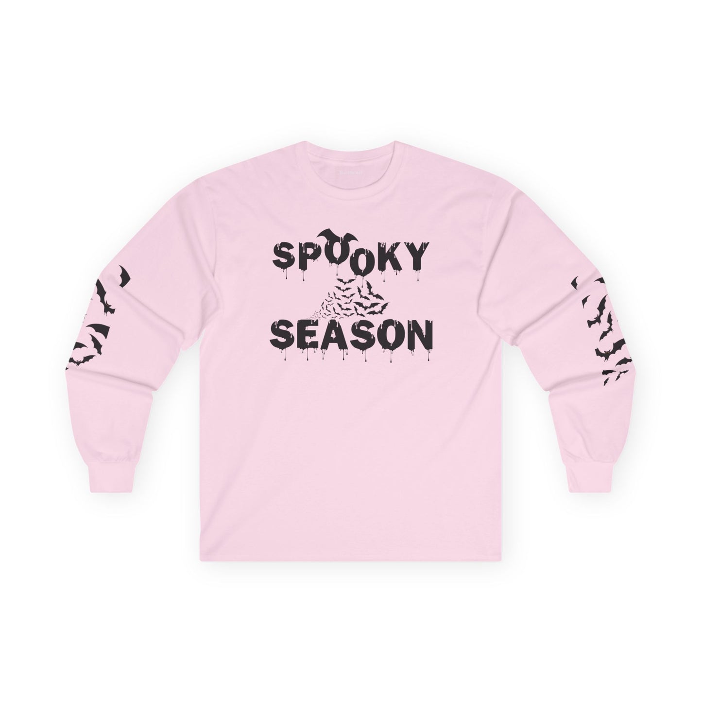 Spooky Season with Bats Unisex Ultra Cotton Long Sleeve Tee