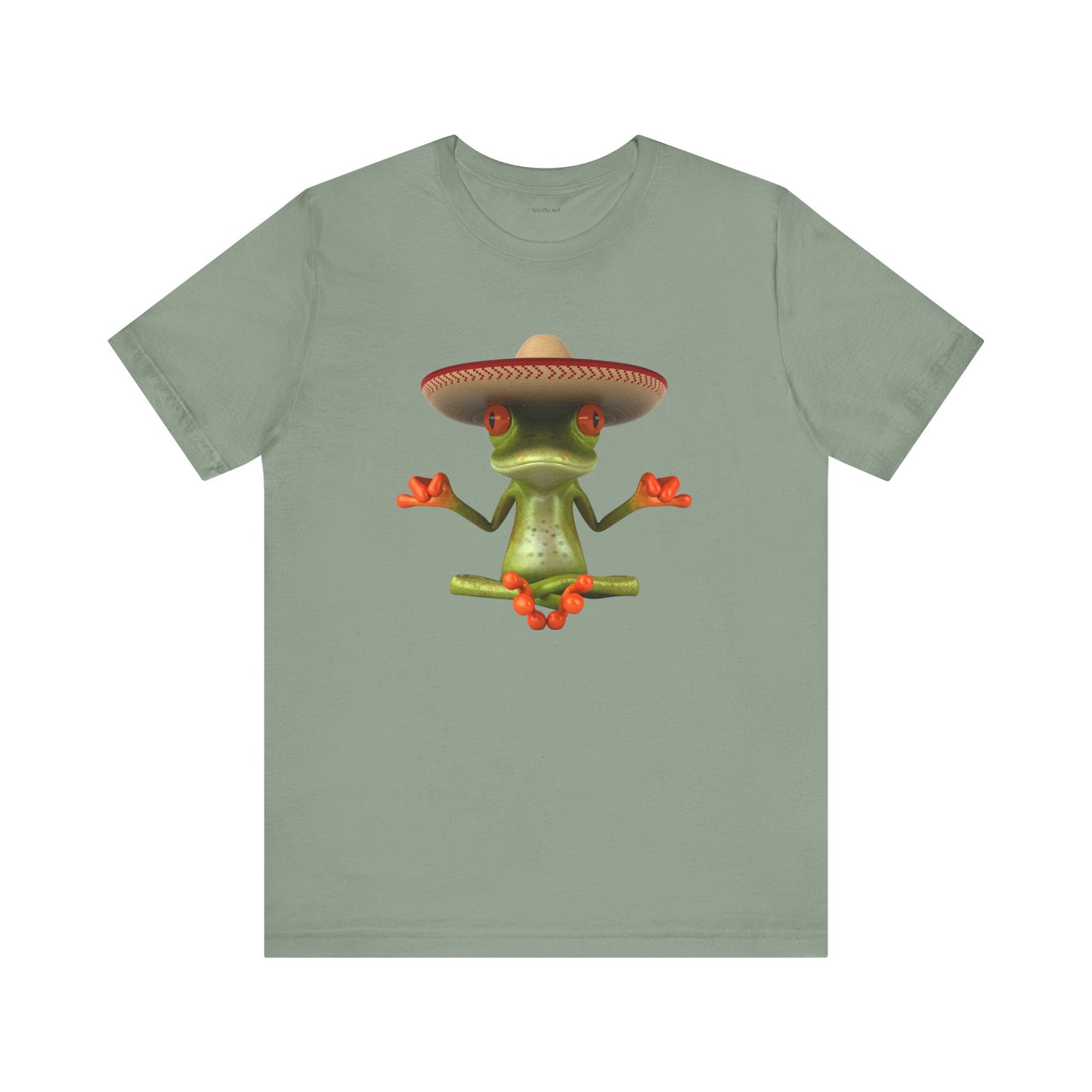 Frog Meditating - Unisex Jersey Short Sleeve Tee