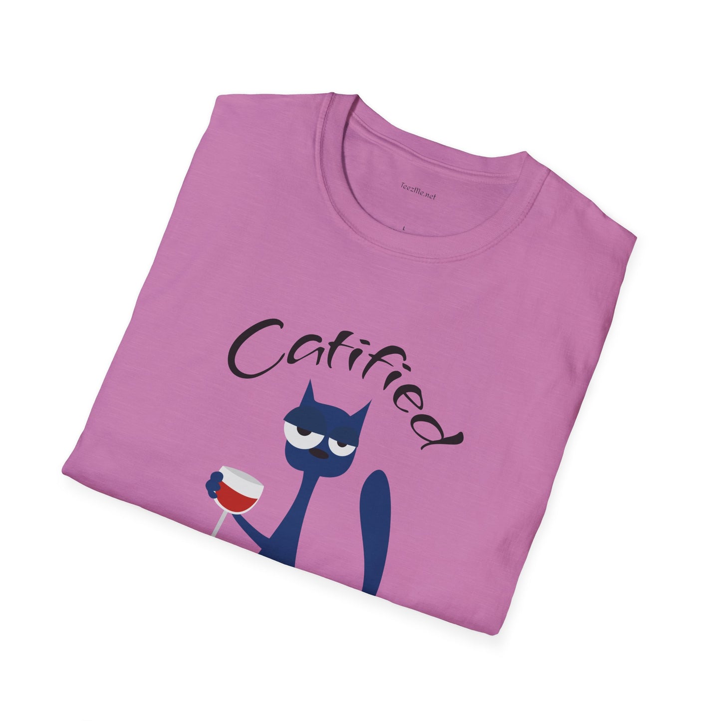 Catified Therapist - Unisex Softstyle T-Shirt 100% Cotton Graphic