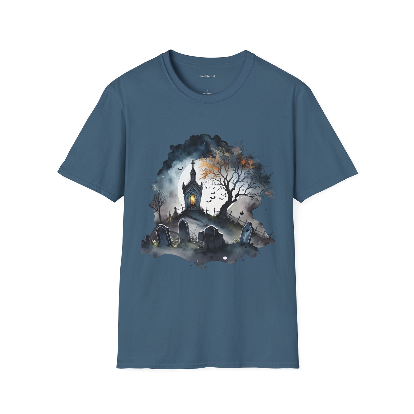 The Graveyard Unisex Softstyle T-Shirt 100% Cotton Graphic