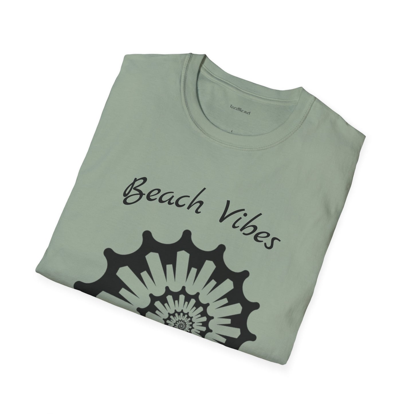 Beach Vibes - Unisex Softstyle T-Shirt 100% Cotton Graphic