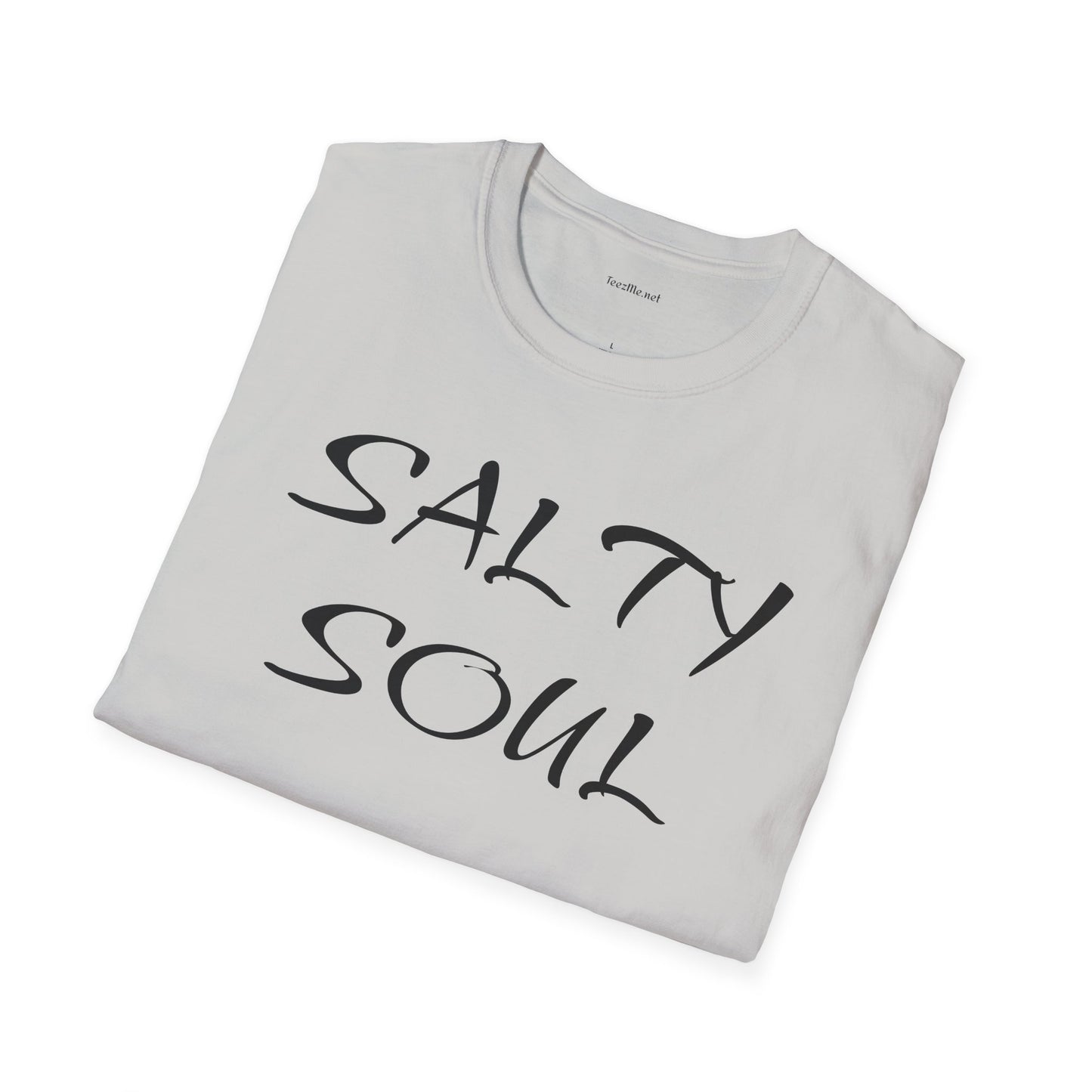 Salty Soul  - Unisex Softstyle T-Shirt 100% Cotton Graphic
