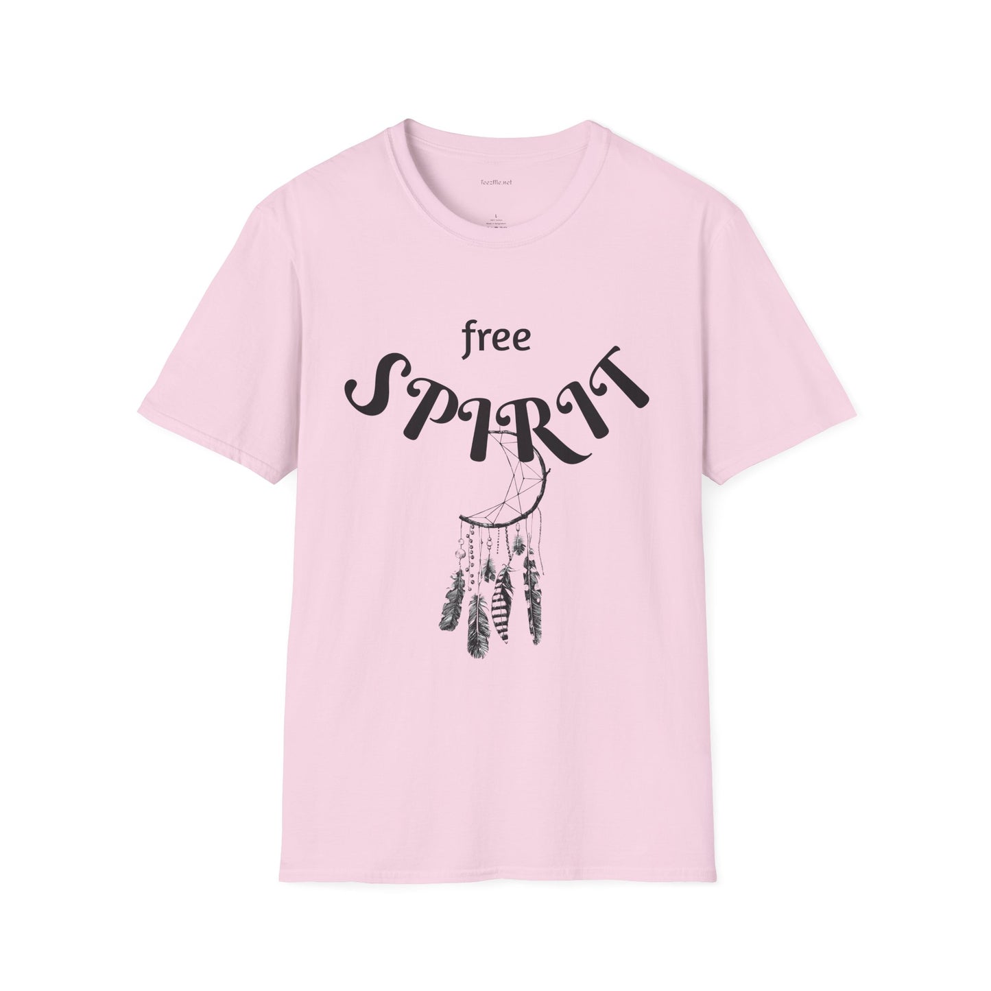 free SPIRIT - Unisex Softstyle T-Shirt 100% Cotton Graphic