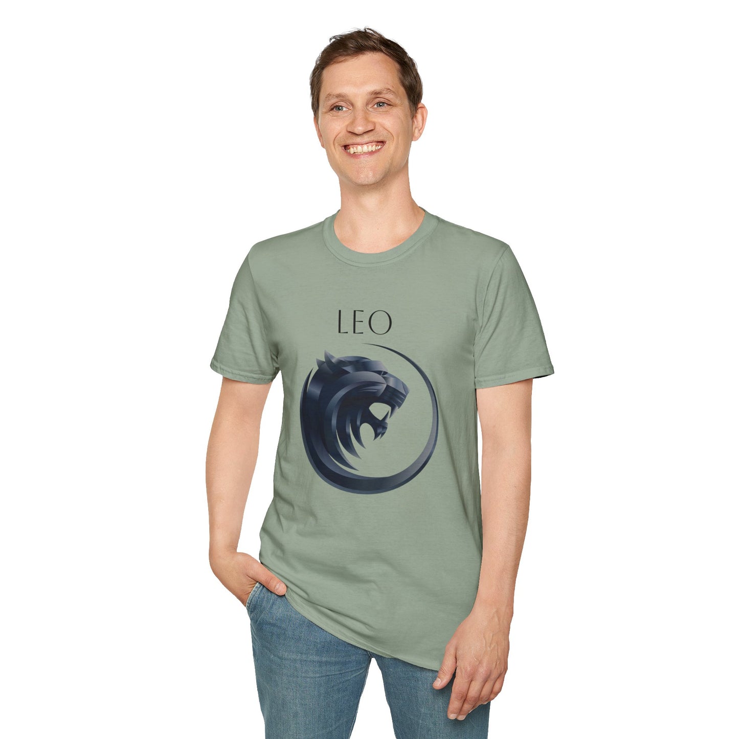 LEO - Unisex Softstyle T-Shirt 100% Cotton Graphic