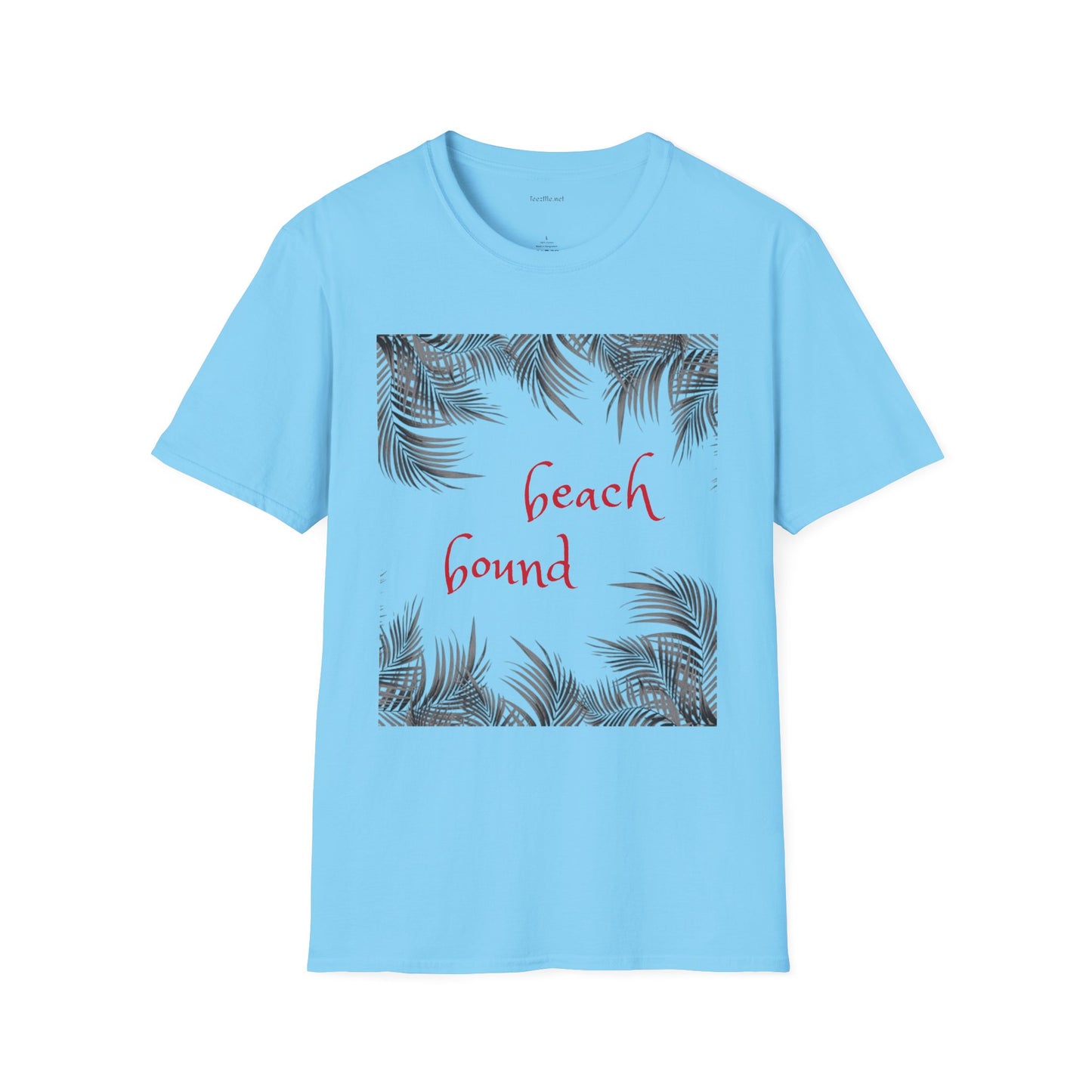 Beach Bound - Unisex Softstyle T-Shirt 100% Cotton Graphic