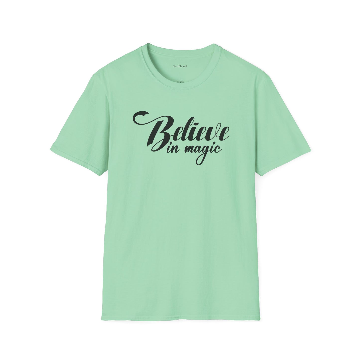 Believe in Magic Unisex Softstyle T-Shirt 100% Cotton Graphic
