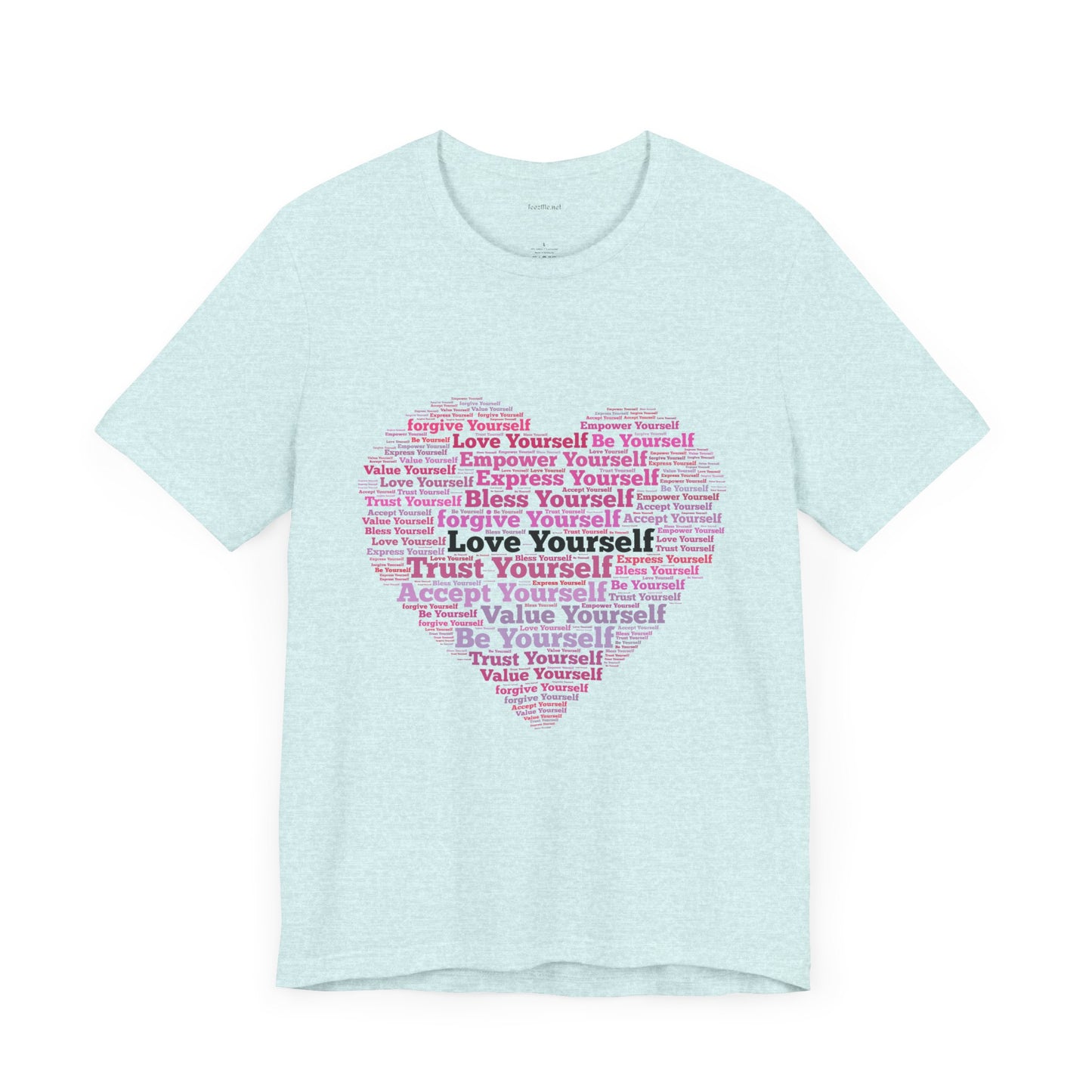 Love - Trust - Accept Yourself- Unisex Jersey Short Sleeve Tee