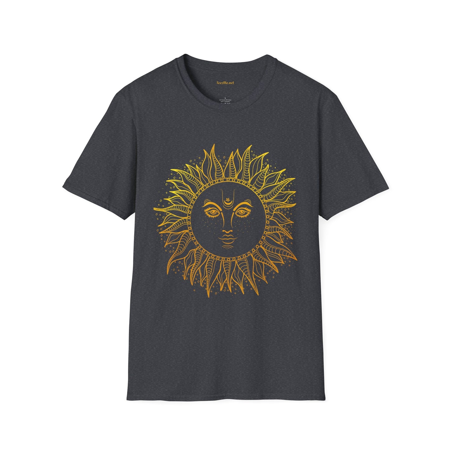 Golden Sun Unisex Softstyle T-Shirt 100% Cotton Graphic