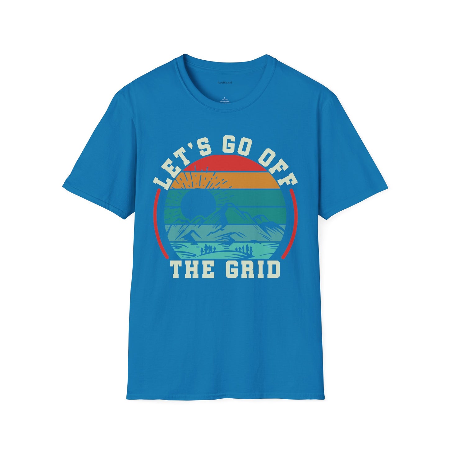 Off Grid - Unisex Softstyle T-Shirt 100% Cotton Graphic