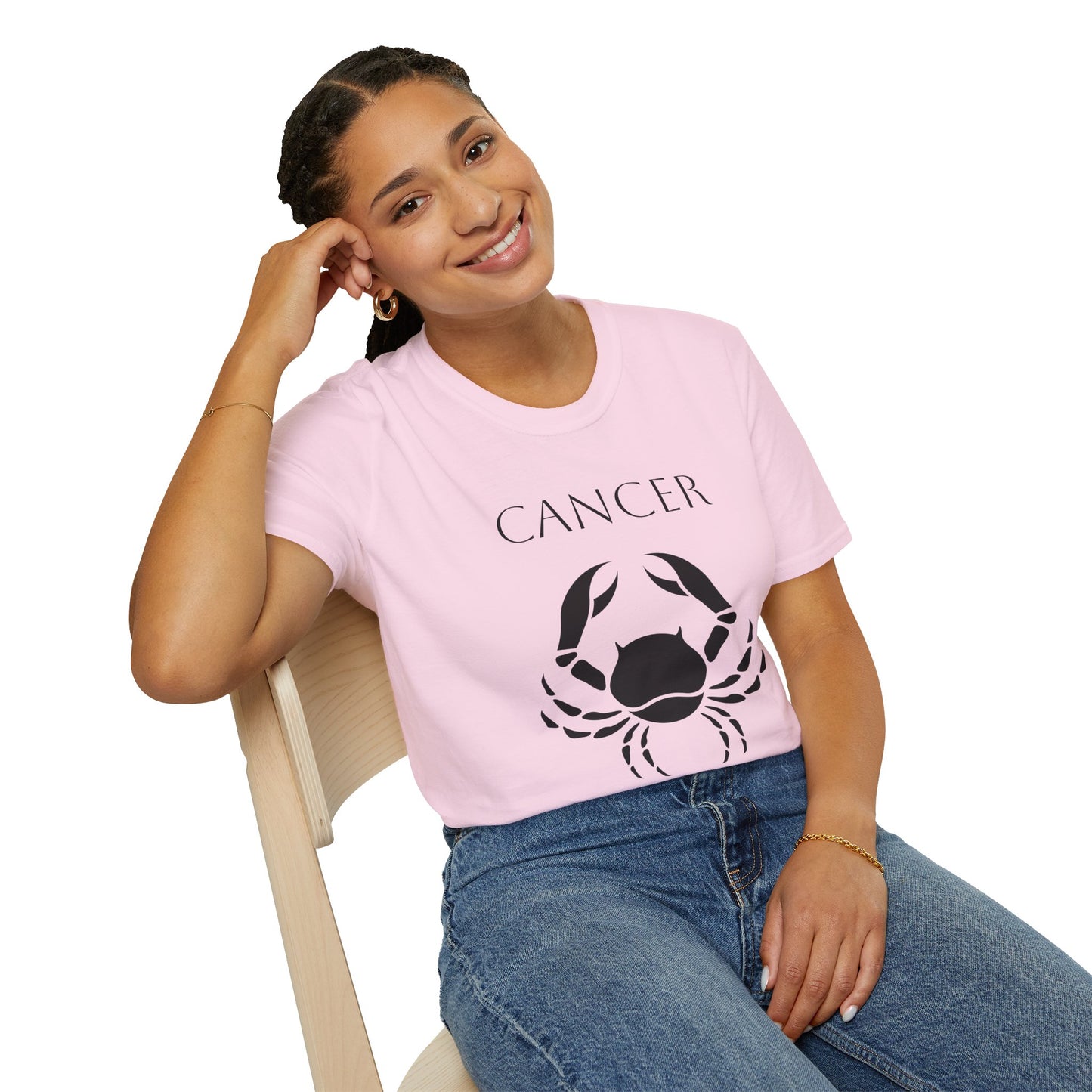 CANCER - Unisex Softstyle T-Shirt 100% Cotton Graphic