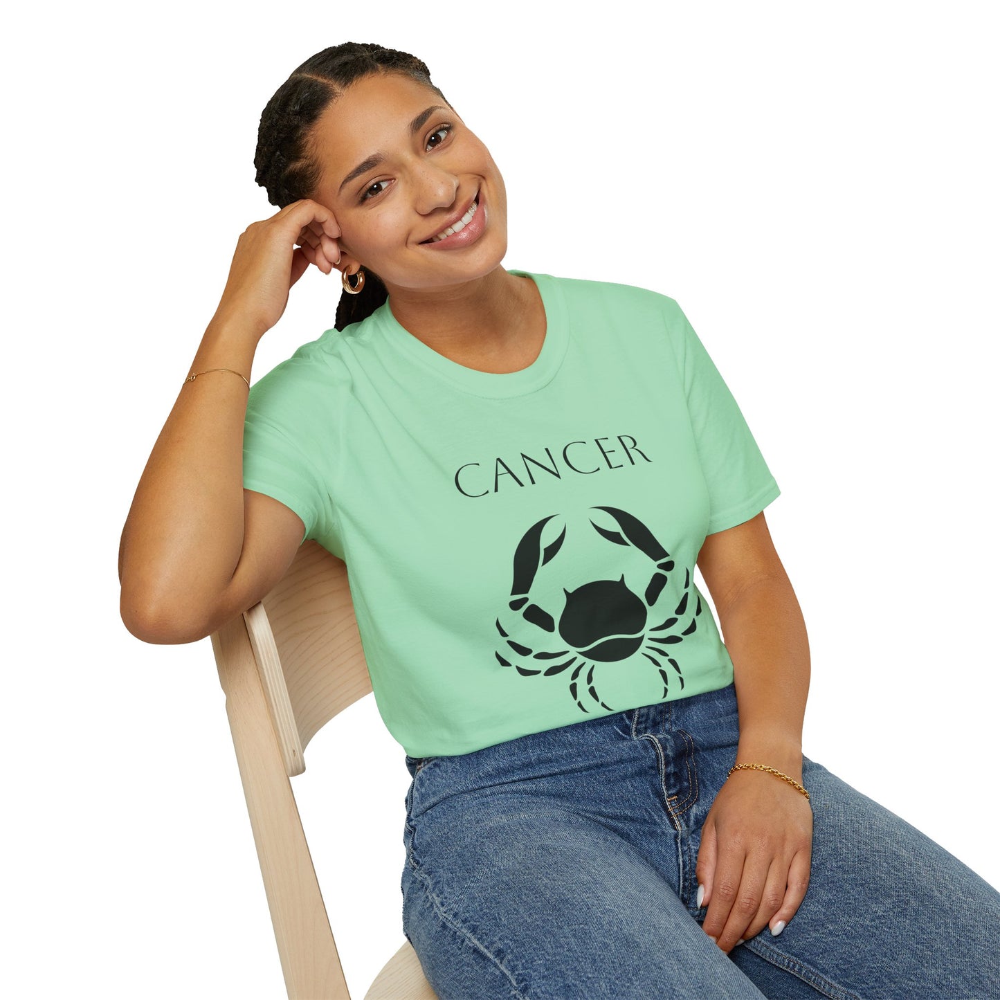 CANCER - Unisex Softstyle T-Shirt 100% Cotton Graphic