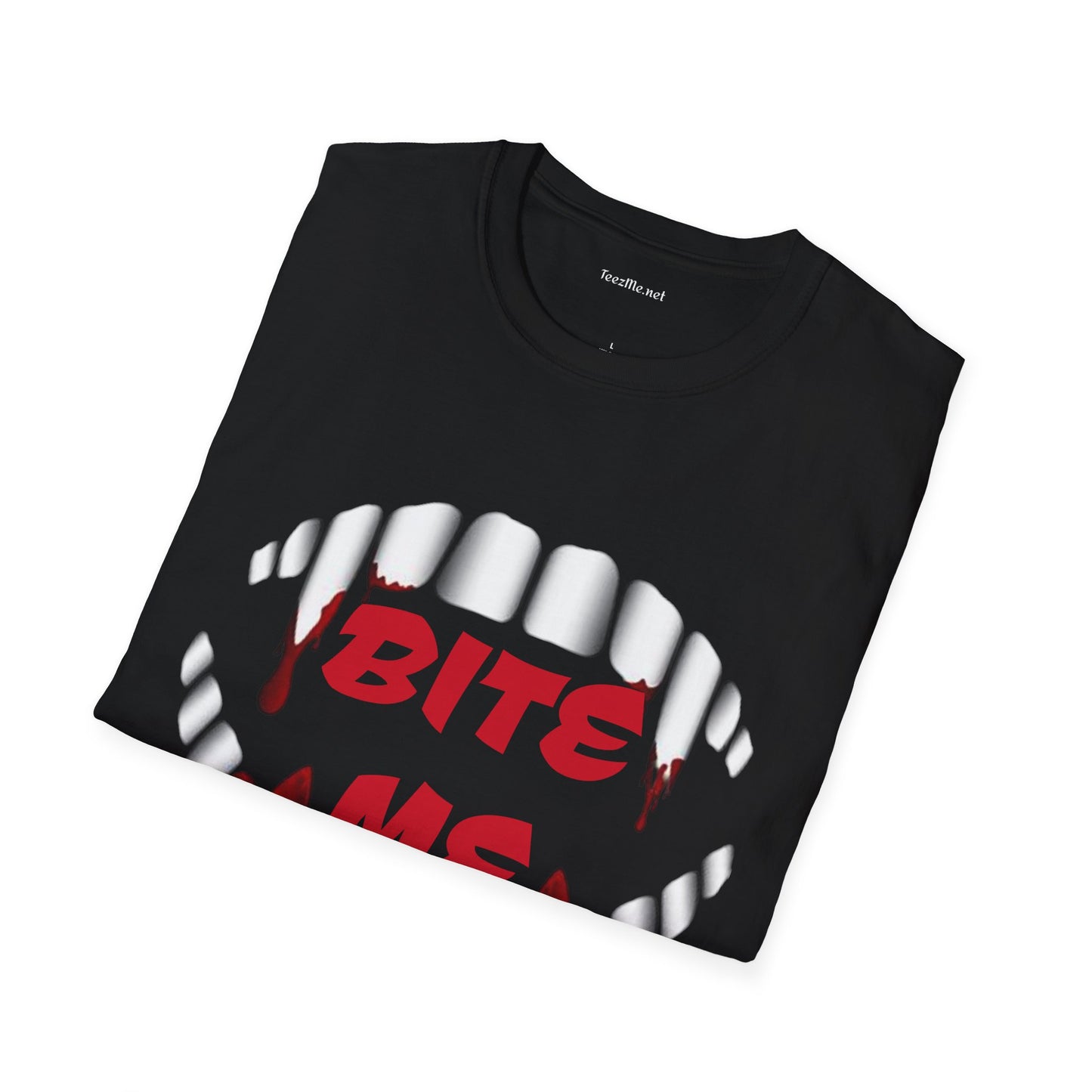 Bite Me - Unisex Softstyle T-Shirt 100% Cotton Graphic