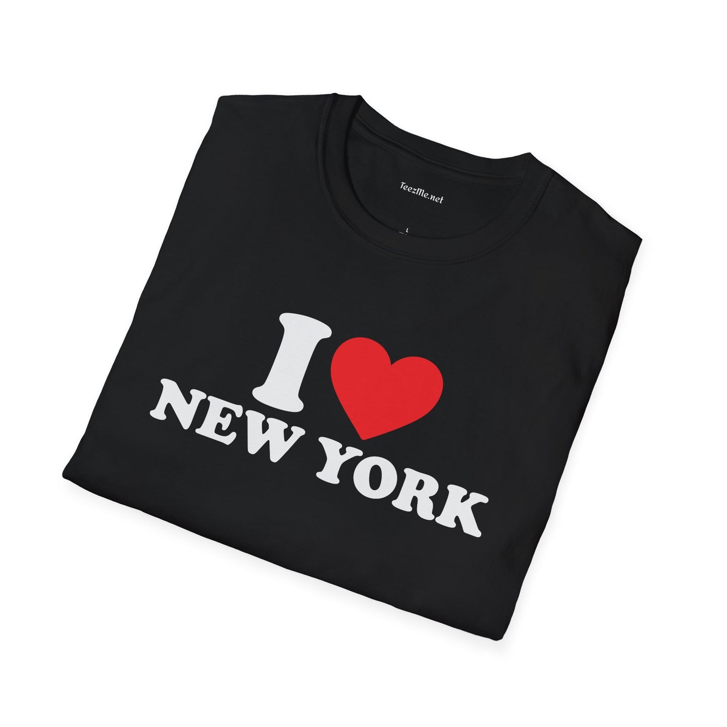 I Love New York Unisex Softstyle T-Shirt 100% Cotton