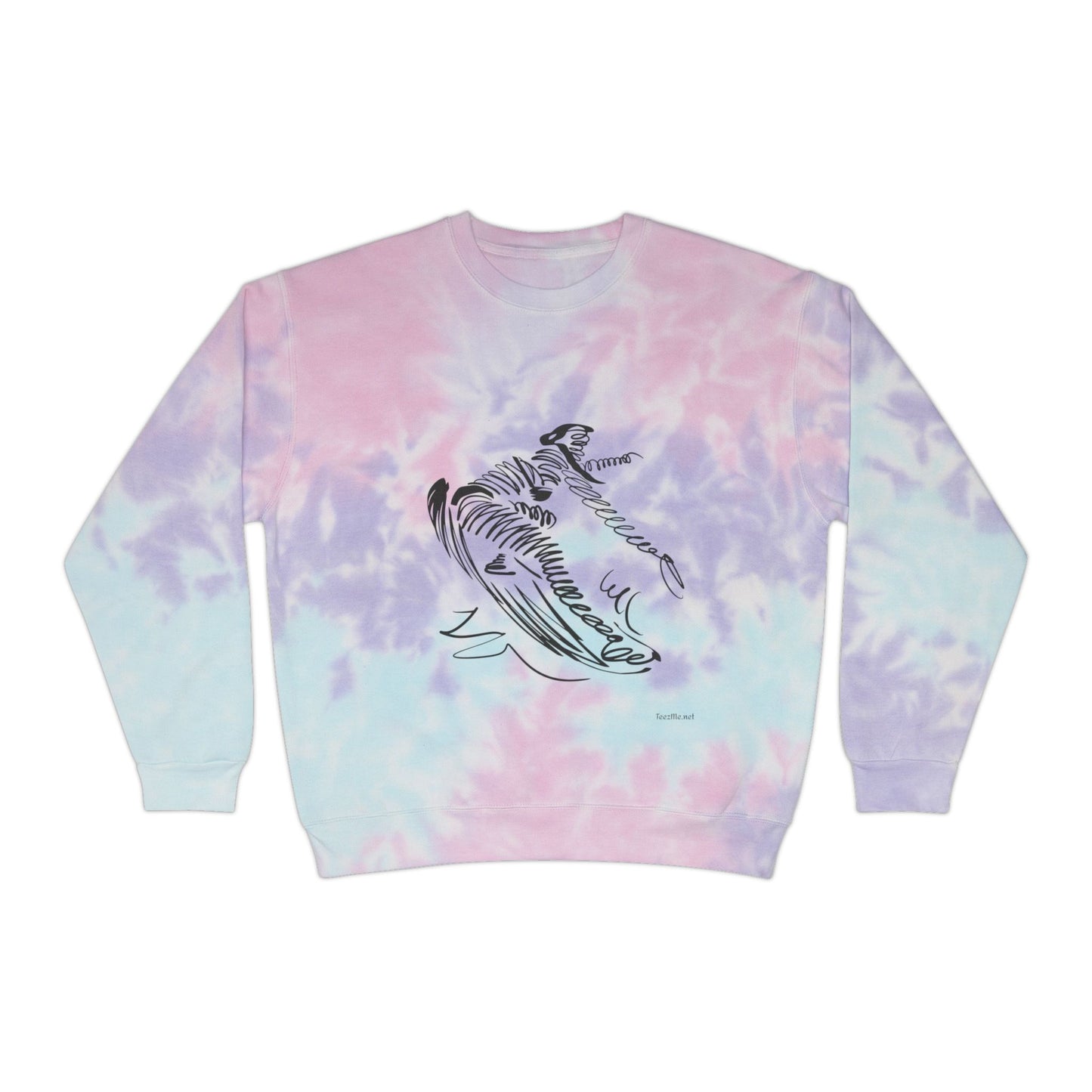 Surfer - Unisex Tie-Dye Sweatshirt