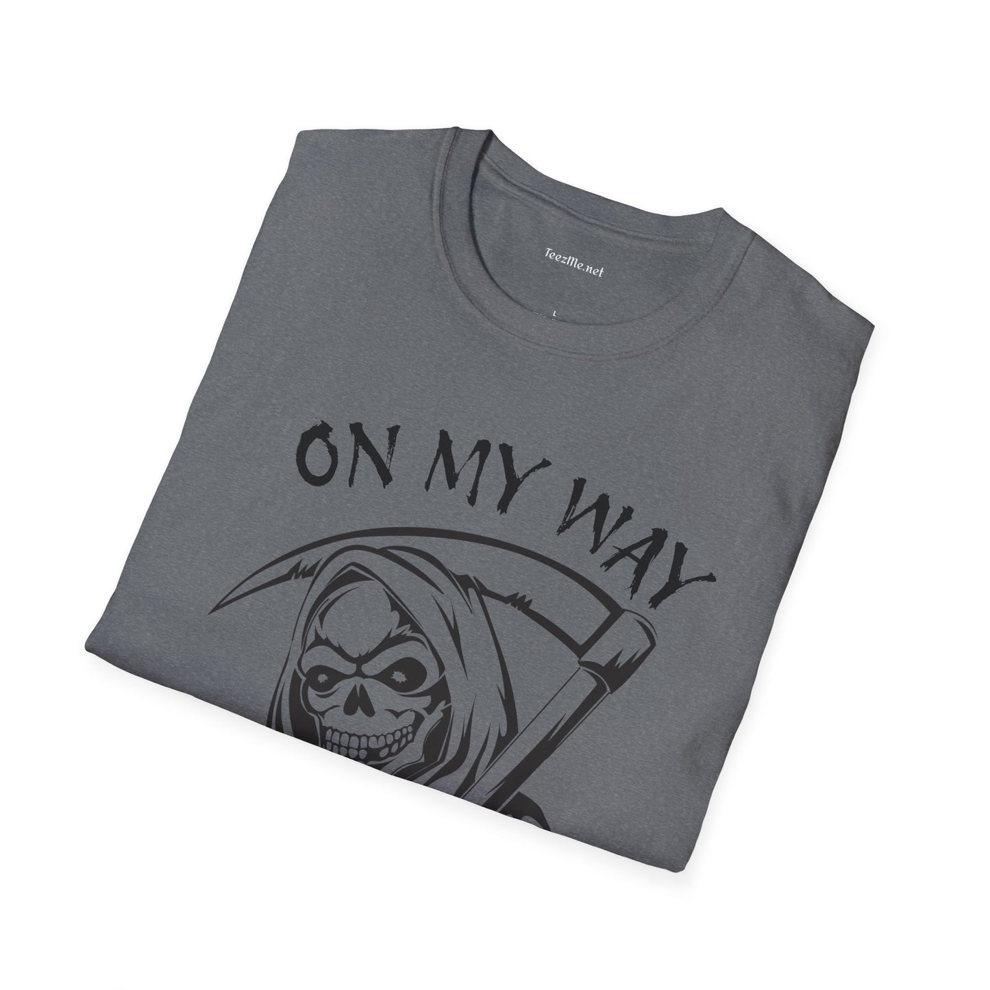 On My Way - Unisex Softstyle T-Shirt 100% Cotton Graphic