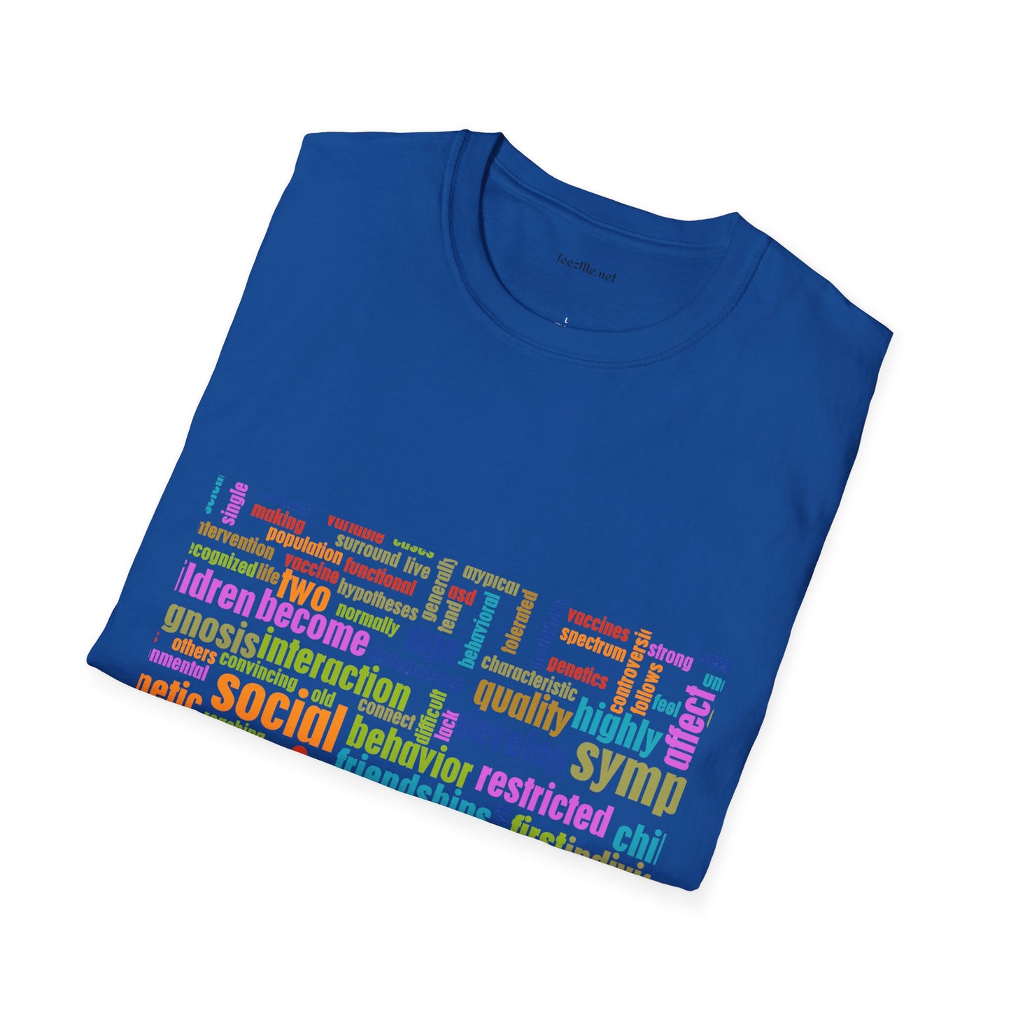 AUTISM speaks- Unisex Softstyle T-Shirt 100% Cotton Graphic