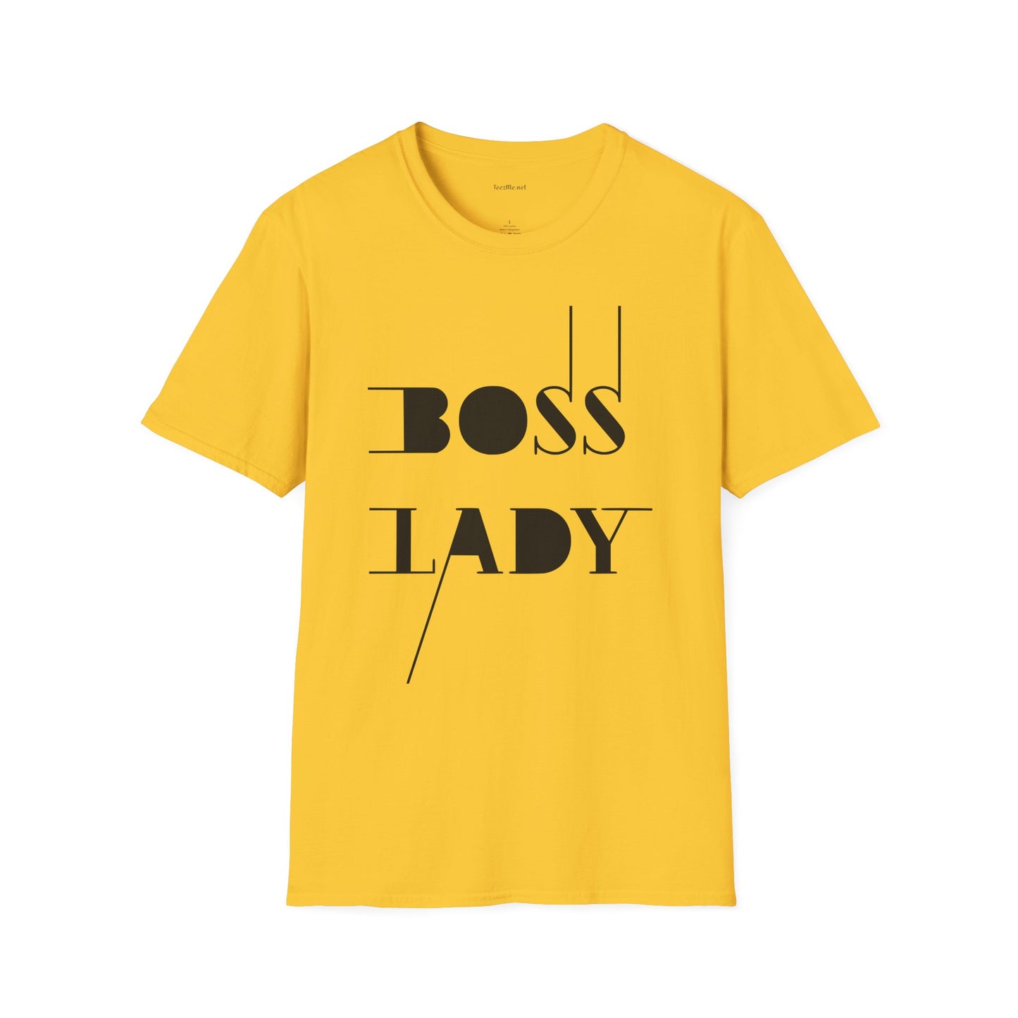 Boss Lady  - Unisex Softstyle T-Shirt 100% Cotton Graphic