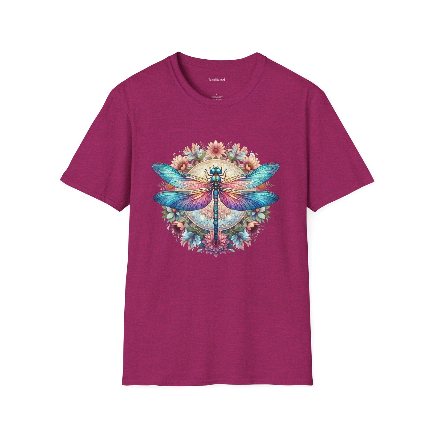 Dragon Fly 02 Unisex Softstyle T-Shirt 100% Cotton