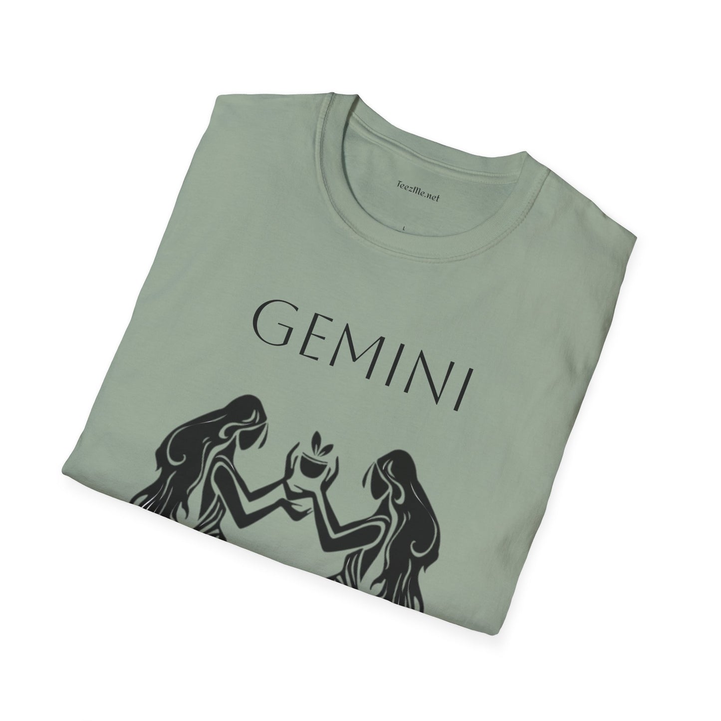GEMINI- Unisex Softstyle T-Shirt 100% Cotton Graphic